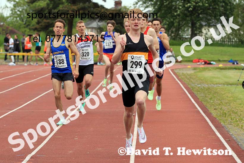 Jimmy Hedley Trophy 800 metres, NEGP 2, Monkton. Photo: David T. Hewitson/Sports for All Pics